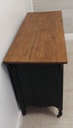 vintage FOUR DRAWER ‘black painted ’ CHEST