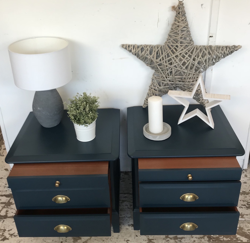 Paint Me To Order - Stag Bedside Pair ft Tea Tray