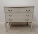 ‘Pavilion Grey’ Marie Antoinette Style Chest of Three Drawers