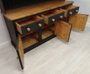 ‘Natural Charcoal’ Large Solid Pine Dresser
