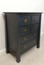‘Railings’ Five Drawer Chest