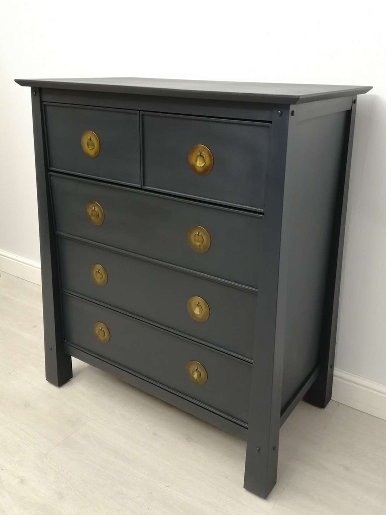‘Railings’ Five Drawer Chest