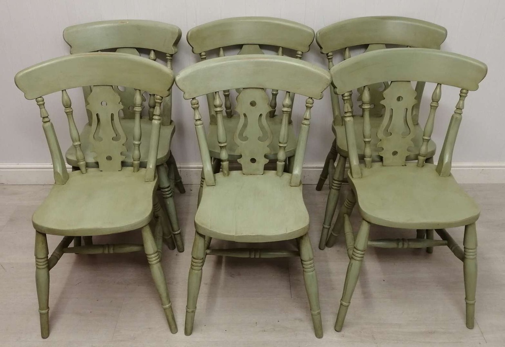 6 x Fiddle Back Chairs
