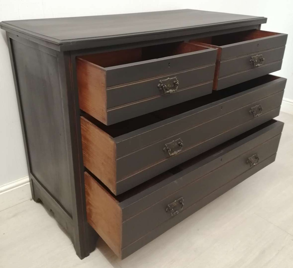 Four Drawer ‘Natural Charcoal’ Chest