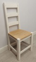 4 x ‘Chalk White’ Ladder Back Chairs