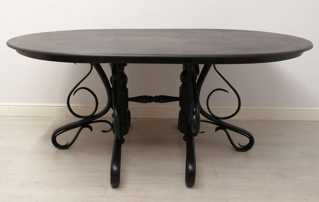 5ft10&quot; Bentwood Dining Table &amp; Six Chairs Set