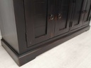 Black Large Glazed Top Dresser