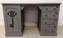 ‘Anthracite’ Four Drawer Desk