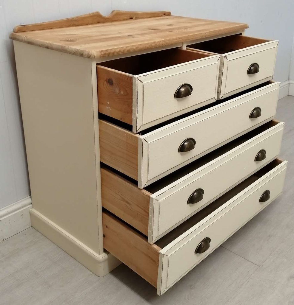 Pine Five Drawer Chest