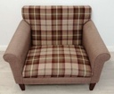 Large Tartan Cuddle Chair