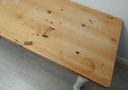 6ft ‘Chalk White’ Pine Dining Table