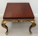 Large Gold Base Side / Coffee Table