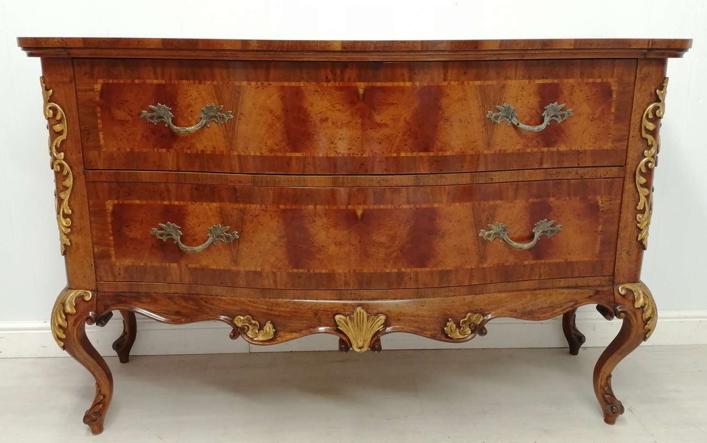 ‘Vittorio Grifoni’ Large Two Drawer French Style Chest