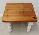Small ‘Chalk White’ Solid Pine Coffee Table
