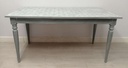 5ft1&quot; Grey Extending Dining Table