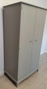 STAG Double Wardrobe painted in  f &amp; b manor house grey