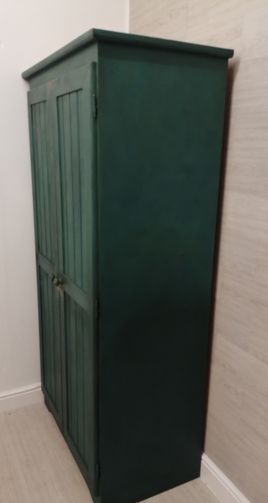 PINE Teal BLUE’ DOUBLE WARDROBE