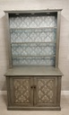 lovely painted bookcase display cupboard unit