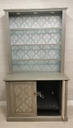 lovely painted bookcase display cupboard unit