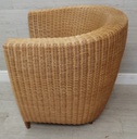 cane sofa and chair set