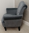 neat velvet great armchair