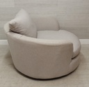 Barker &amp; Stonehouse  grey swivel chair