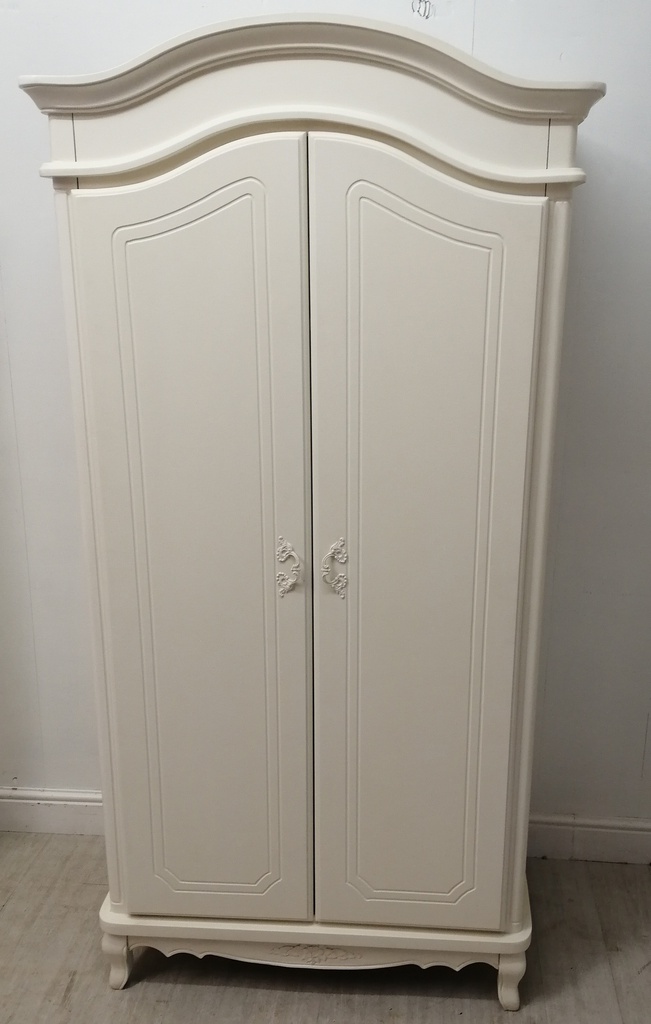 off white  FRENCH STYLE neat DOUBLE WARDROBE
