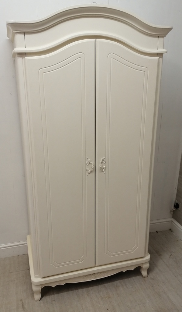 off white  FRENCH STYLE neat DOUBLE WARDROBE