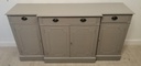 LOVELY CLASSIClarge  ' grey ' SIDEBOARD