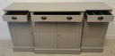 LOVELY CLASSIClarge  ' grey ' SIDEBOARD