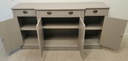 LOVELY CLASSIClarge  ' grey ' SIDEBOARD