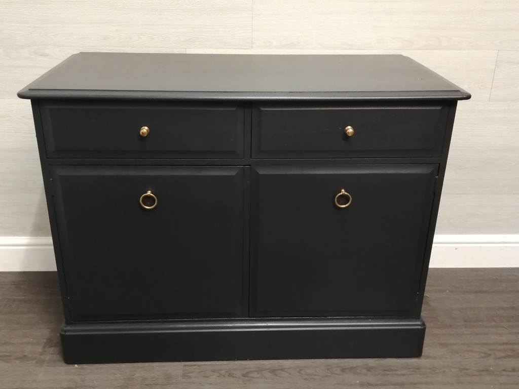 neat stag painted sideboard