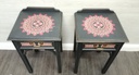 PAIR OF stunning painted  BEDSIDES