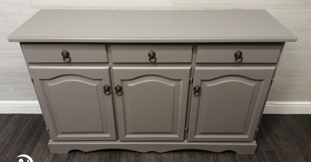 F &amp; B moles breath painted pine sideboard