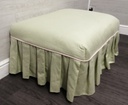 apple cream footstool