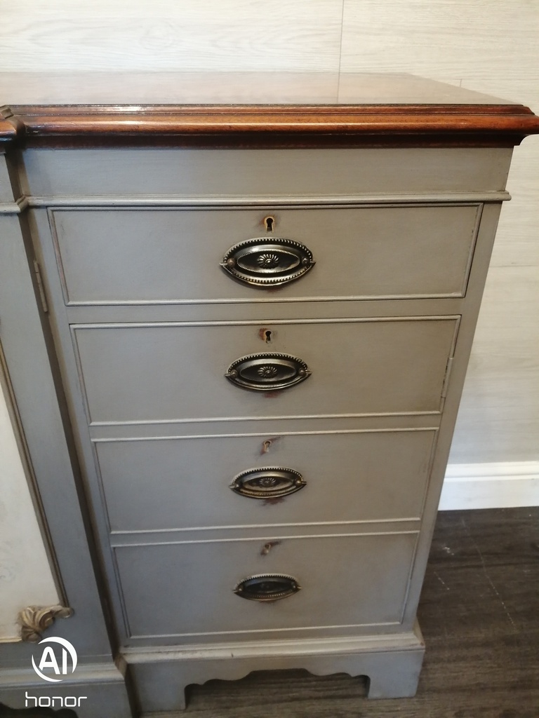 stunning large painted sideboard