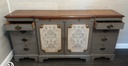 stunning large painted sideboard