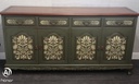 stunning large painted sideboard