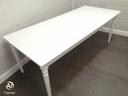 lovely white extending table