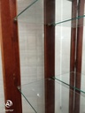 Large Painted  Glazed Top  Display Unit