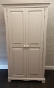 Pine Shabby Cic Old White  wardrobe