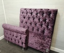 Lovely 3ft purple velvet bed frame