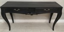 Black painted Console Table