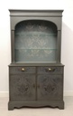 Lovely Grey Bookcase Dresser