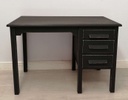 ‘Natural Charcoal’ Three Drawer Desk