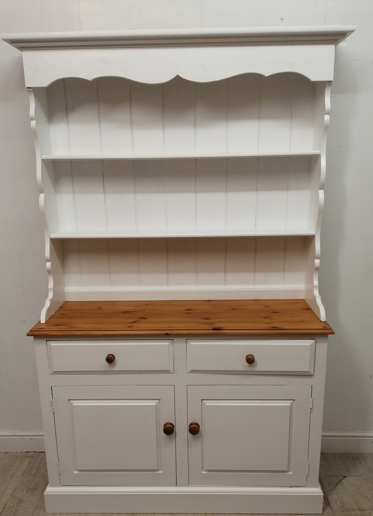 white painted pine dresser