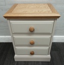 shaker style bedside chest