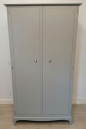 [HF11788] STAG Double Wardrobe painted in  f &amp; b manor house grey