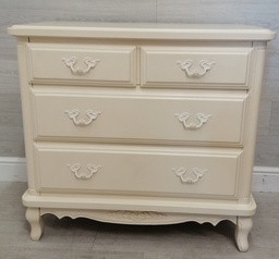 [HF14753] NEAT CREAM CHEST OF FOUR DRAWERS