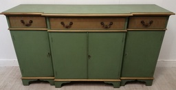 [HF15028] stunning breakfronted  painted sideboard